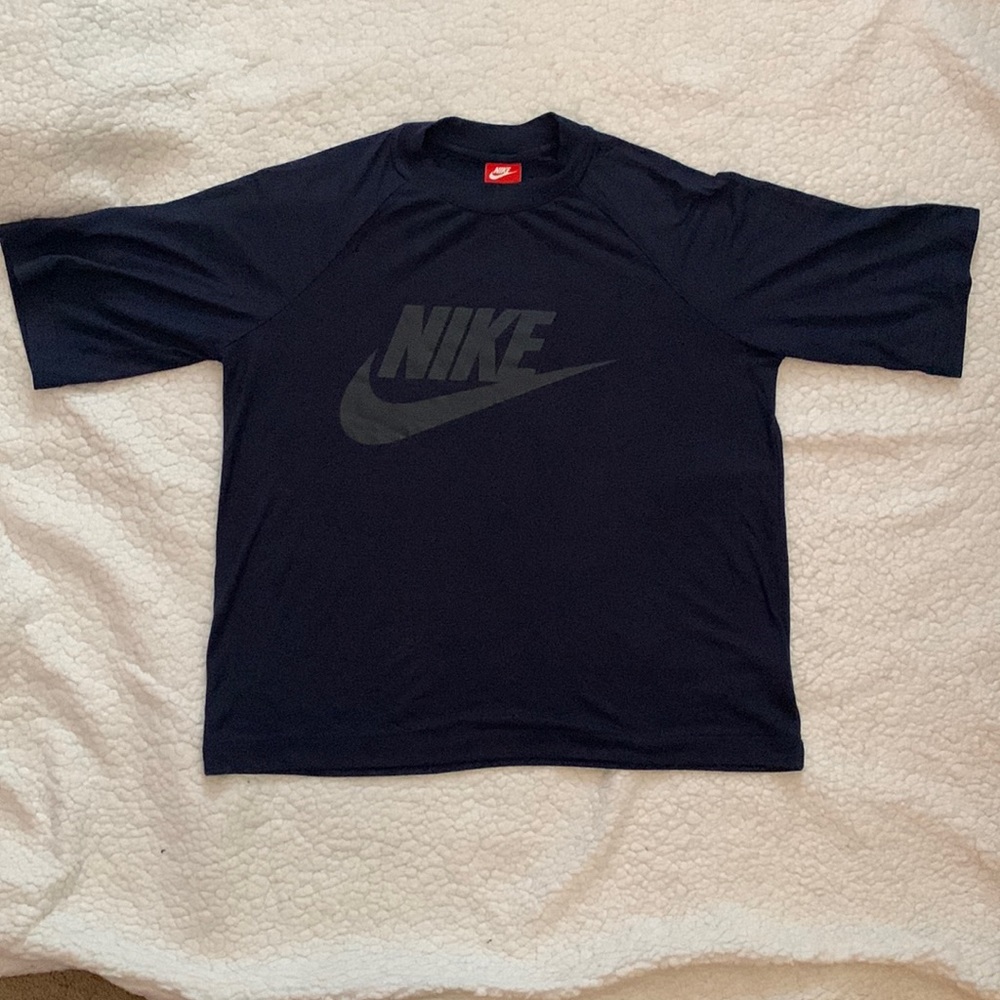 Women’s Nike Navy Blue Short Sleeve Shirt